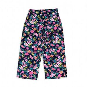 J. Crew Women's multicolored floral print wide leg pants SZ 12